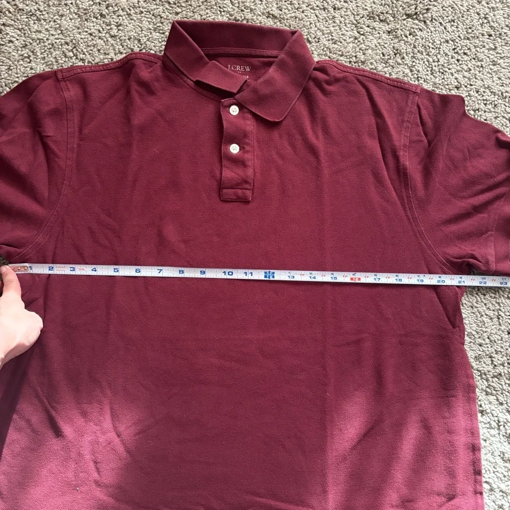 J. Crew Size XL Red Polo